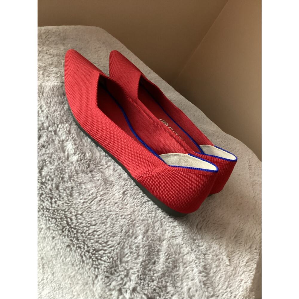Ruthy's the point ballet flat in red women's size 8.5 - Picture 5 of 10